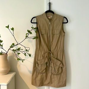 Michael Kors tan summer dress